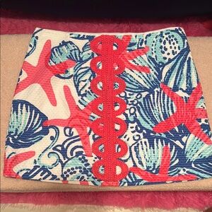Lilly Pulitzer she she shells mini skirt